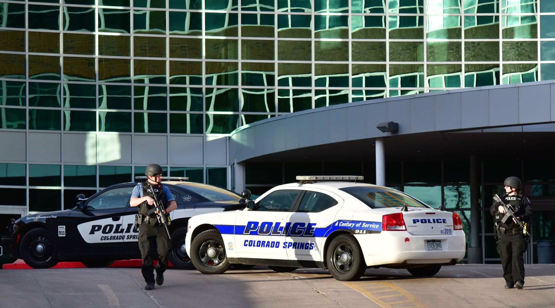 Police at Hospital